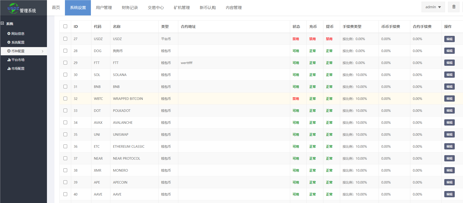 图片[4]-新版13国多语言交易所系统/秒合约/币币合约/新币认购/平台币/搭建教程-凡客源码