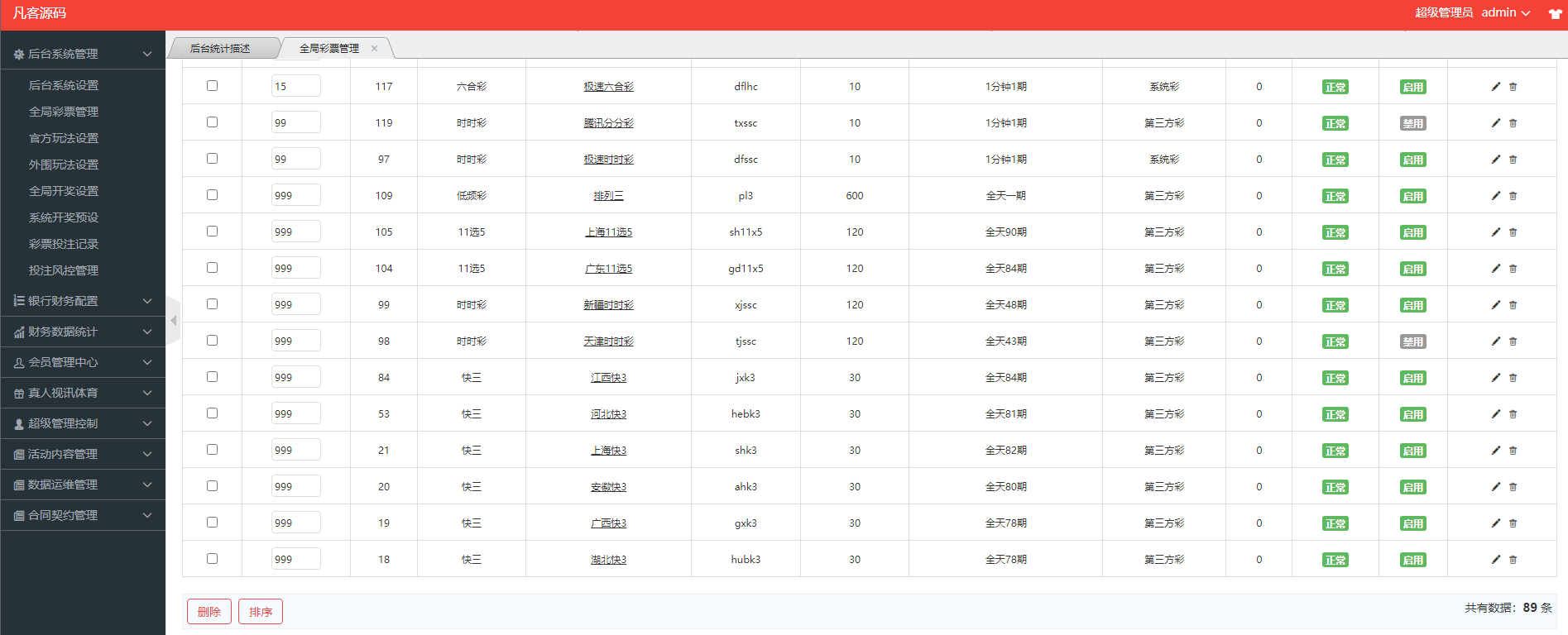 图片[10]-乐娱大富二开全新UI/高仿双赢迪士尼/简单权限控制/六合彩自动结算/修复版-凡客源码